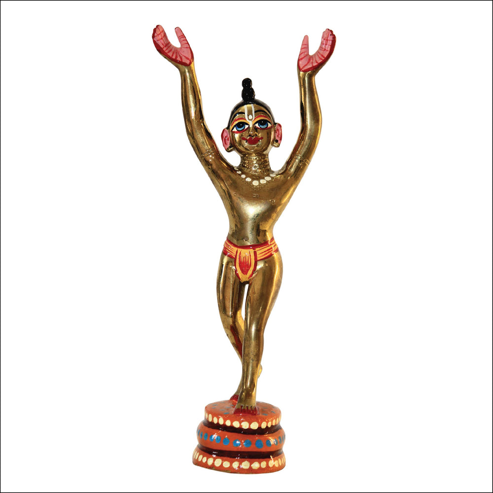 Beautiful Original Bass Decorative Showpiece - 9 Inch (Brass, Gold)