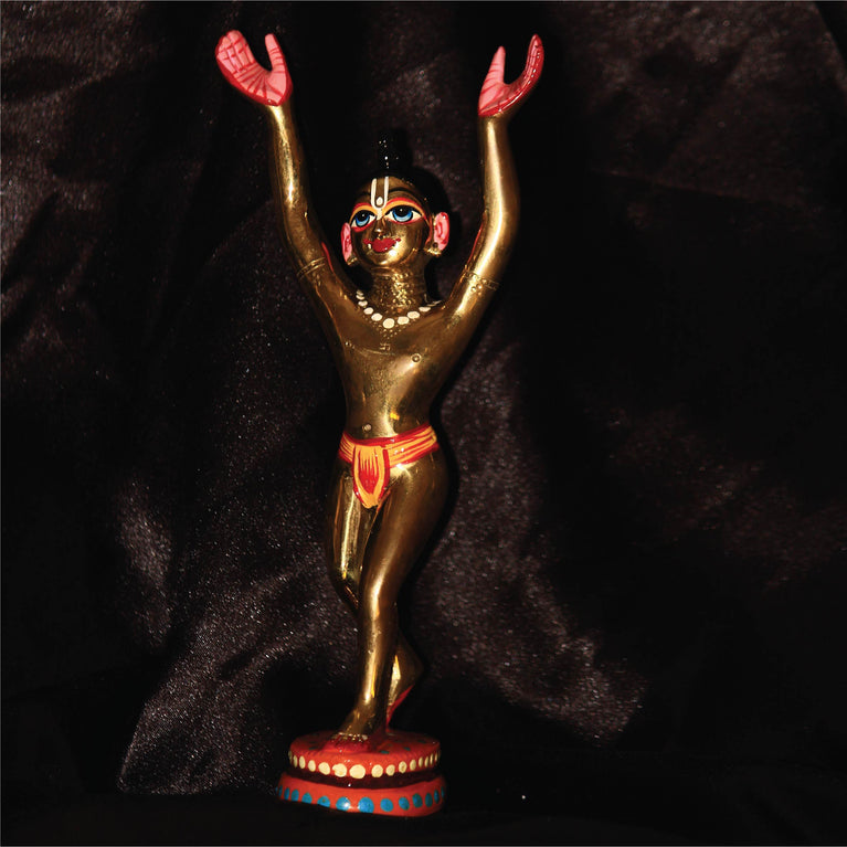 Beautiful Original Bass Decorative Showpiece - 9 Inch (Brass, Gold)